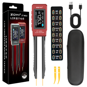 ZOYI | ZOYI ZT-MD2 Auto RLC/ESR SMD Tweezer Đồng Hồ Đo Điện Dung Và Điện Trở Kỹ Thuật Số Để Kiểm Tra Linh Kiện Điện Tử