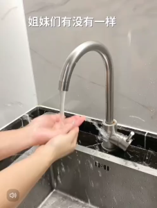 OHHDEER Cartoon Kids Wash Hand Faucet Extender Equipment Sink Faucet Extension Tube With Water Wheel