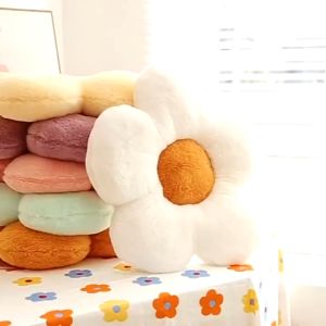 Flower Cushion Pillow Plush Seat Pad Soft PP Cotton Decorative Sofa Chair Home Office Rumah Tangga Gift