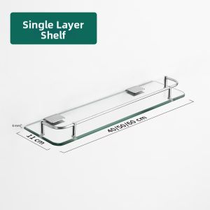 Wall-mounted Bathroom Storage Rack