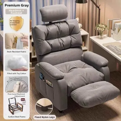 ZHIZHOU | Comfortable Long Sitting Gaming Sofa Chair