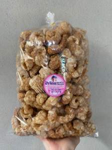 แคบหมู ติดมัน สูตรโบราณ ขนาด 1 กิโลกรัม ทอดใหม่ๆทุกวัน กรอบ อร่อย รสชาติกลมกล่อม