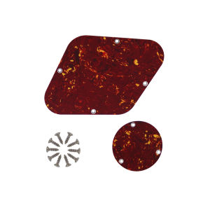 Two-pack (one large one small)   LP Style Guitar Back Plate Control Switch Cavity Cover 10 Colors Available