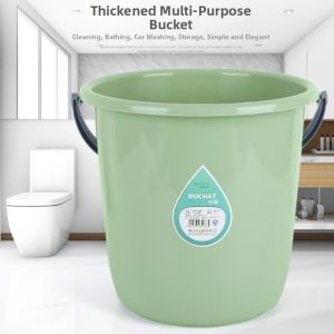 Besee | Thick Large Durable Plastic Handheld Water Bucket for Washing Clothes and Cars Home Use