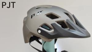 PJT New Helmet Cycling MTB Men Women Bicycle Helmet With Rechargeable  LED Light Helmets Ultralight Mountain Road Bike Helmet
