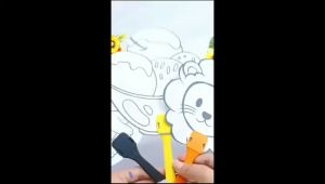DIY Kipas Mewarnai Melukis Kertas Kerajinan Tangan Anak Art Paper by GHEduPlay