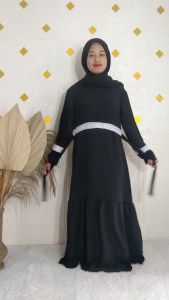 Gamis Nagita   Dress Perempuan Muslim Renda