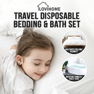 Disposable Travel Essentials Travel Luggage Accessories / Disposable Pillow Cover Bath Towel Bedsheet Face Towel Pure Cotton Towel Bathtub Cover Toilet Seat Cover for Travel Bed Airbnb Baby