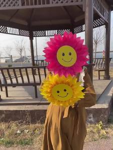 LIANFEIQING | Realistic Sunflower Silk Flower Home Decoration