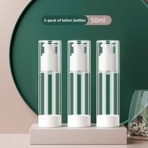 CHUSHE | Portable Travel Dispenser Bottle Vacuum Pump Head for Shampoo and Body Wash