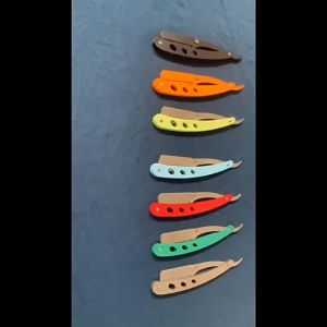 Labaha Shaver Razor Barber folding shaver with Extra Blade Manual Shaver Stainless Steel