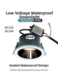 SUNPAI LIGHTING | Low Voltage Waterproof Glare-Free Recessed Light