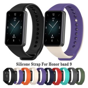 Original Silicone Strap For Huawei Honor Band 9 SmartWatch WristBand For Honor band 9 Bracelet Band Watchband Sport Accessories