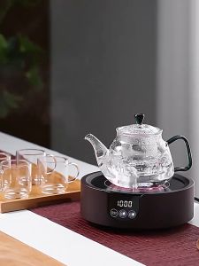 Ấm Thủy Tinh Pha Trà Hoa Cà Phê Bằng Chất Liệu Thủy Tinh Cao Cấp Ấm Chén DeCor 800 ML