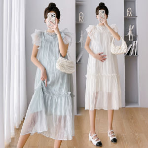Stylish Comfortable Mid-Length Maternity Dress