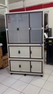 NAPOLLY PoliCab / PoliCabine: Lemari Portable & Lipat 3 TOWER Susun 4 (Serbaguna)