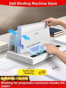 deli | Automatic Small Hot Melt Binding Machine