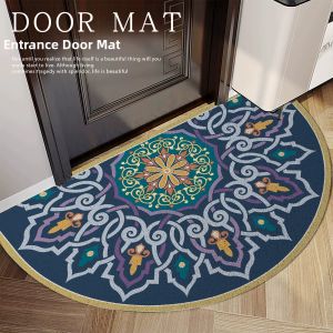 xy | Semi-Circle Chinese Style Door Mat