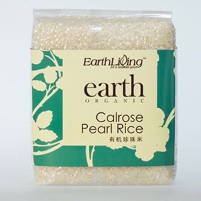 Earth Living Organic Calrose Pearl Rice 有机珍珠米900g | Lazada