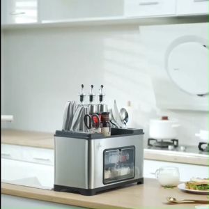 Roommii อุปกรณ์จัดเก็บในครัว คุณภาพดี 💦 Stainless Steel Kitchen Storage Rack กำหนดสำหรับการจัดในครัว