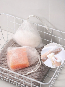 Jiaxun | Double-layer Thick Foaming Net Soap Bag for Facial Cleansing