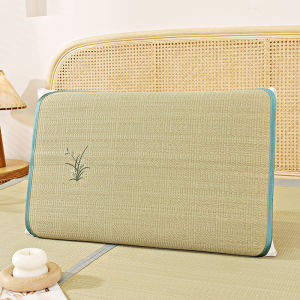Đệm Gối Tre Tự Nhiên Mùa Hè Dụng Cụ Làm Mát Cho Một Người Dùng Khăn Tre La Quan Túi Đựng Gối Dụng Cụ Làm Mát Kiểu Nhật Bản