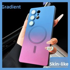 DAIMANG | Anti-Shock Magnetic Phone Case with Lens Protector for Samsung Galaxy S24 Ultra S25 Ultra S23 S22