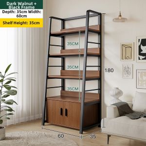 Trapezoidal Iron Storage Shelf