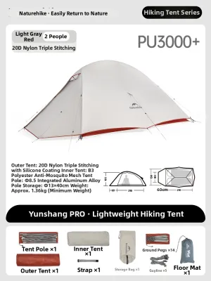 NatureHike | Ultra-light Waterproof Double-person Hiking Tent