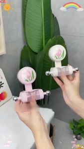 Shower Holder Non-perforated Showerhead Suction Cup Holder Tulip Showerhead Holder Base Movable Showerhead Holder 
