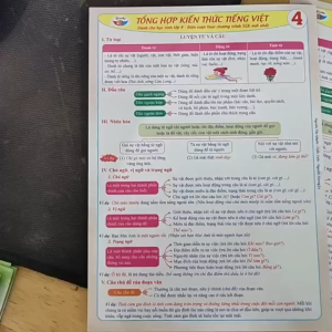 TỜ CÔNG THỨC - TIẾNG VIỆT LỚP 4 - CÁNH DIỀU (Qbooks)