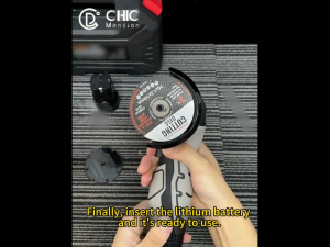 3 INCH Cordless Angle Grinder Professional Original Industrial Angle Grinder Cutting Portable Polisher Home DIY Cutter Multifunctional Mini Angle Grinder