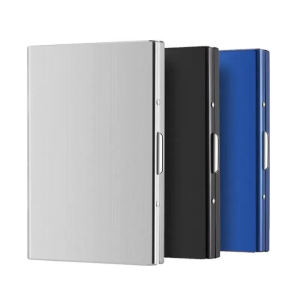 Fashion Metal Card Wallet 10 Slot Stainless Steel RFID Shield