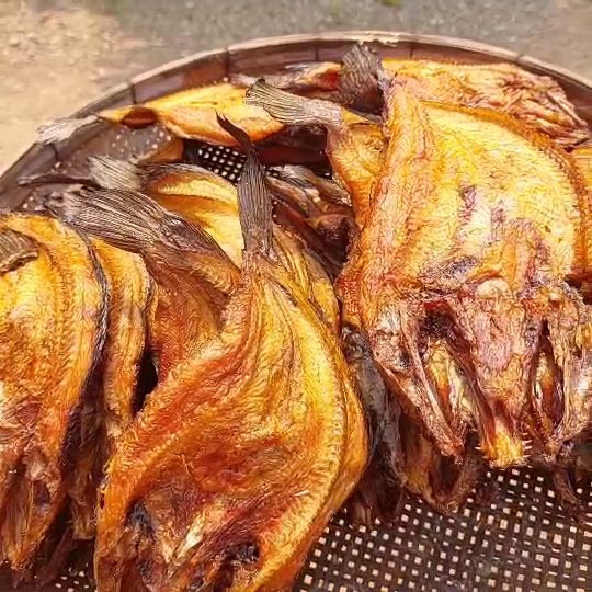 Cá lóc nướng, cá lóc nướng hun khói nướng trong lò củi, tươi, giòn, bảo quản được lâu, size 8-10 kg |
