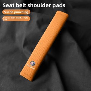 Faux Leather Seat Belt Shoulder Pads