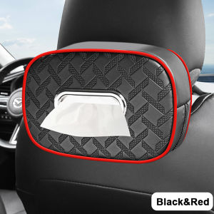 High-capacity Car Interior Tissue Box Kleenex Storage Bag Accessories For Proton X50 Saga Persona X70 Iriz Exora X90 S70 Wira Waja Ertiga Preve Satria