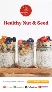 Mamacia Healthy Nut and Seeds Almond Pistachio Flaxseed Blueberry Dried Fruit Treats (starter pack)