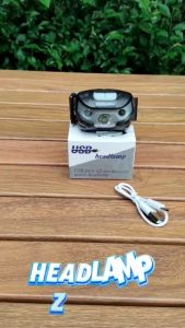 HEADLAMP WATERPROOF SENSOR  USB CARGER Z20T19 SENTER KEPALA CAMPING GUNUNG OUTDOOR HIKING PENDAKI MANCING