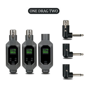 Hệ Thống Micro Không Dây Với Bộ Chuyển Đổi Micro XLR Bộ Phát Tự Động UHF Dành Cho Micro Tụ Điện & Micro Động
