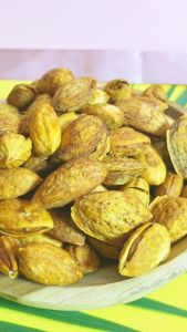 Kacang Almond Matang Rasa Manis Caramel 1kg - Roasted Kacang Arab Kacang Almon Panggang - Kaya Omega-3, Mencegah Penuaan Dini, dan Menjaga Kesehatan Jantung
