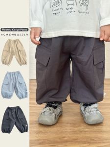 Trendy Spring and Autumn Childrens Workwear Pants
