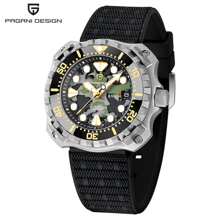 PAGANI DESIGN 2022 New Men Watches 200m Diving Automatic Mechanical