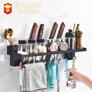 Wall Mounted Spices Storage Shelf