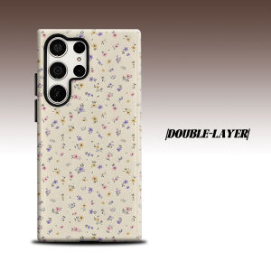 BILIBILI | Mini Floral For Samsung Galaxy S26 S25 S24 A56 A36 Dual Layer Luxury Fashion Full Lens Protective Case