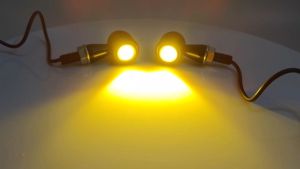 Bộ 2 xi nhan mini led choper bober độ cafe racer