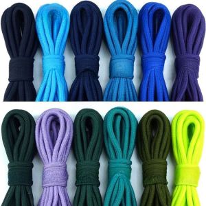 Dây Giày Thể Thao Polyester Yinfeng Dây Giày Bệt Tròn Dày 05cm Dây Giày Leo Núi Dây Giày Thể Thao Màu Xanh Quân Đội Giảm Giá Tự Động