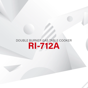 Rinnai RI-712A Double Burner Gas Stove Rinnai Ri 712A - Lazada