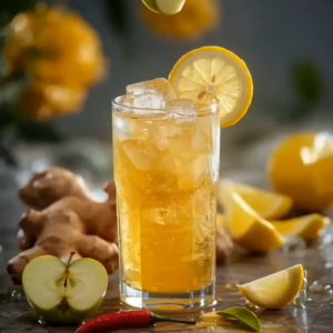Bonne Finland Ginger Shot Chilli Apple Juice 65ml | Anti-Inflammatory Immunity Boost Detox No Sugar Halal