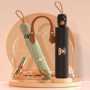 automatic umbrellafoldablelight weightminiPortablelightweight uvUPF50+Sun umbrella for boys and girlsLovelyCar umbrella