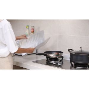 [HCM]Dụng cụ chắn dầu mỡ/tấm chắn gió cho bếp ga size 32.5*84cm-Randy